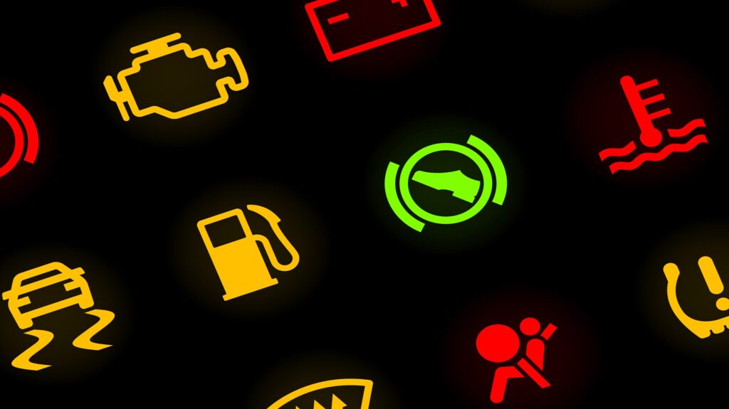 Что означают значки на приборной панели