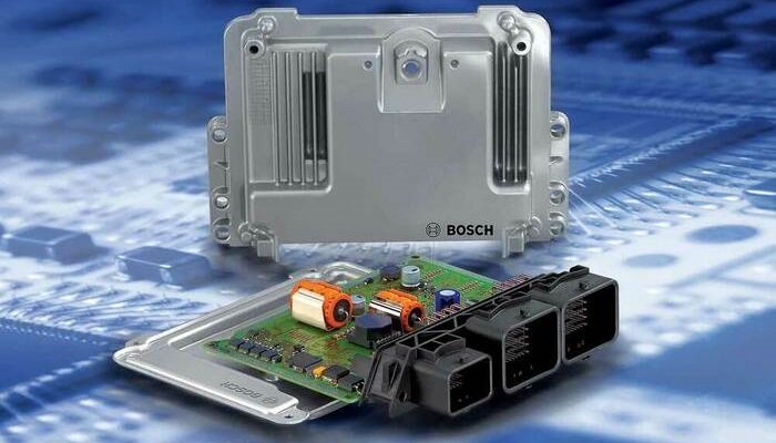 Блок управления автомобиля