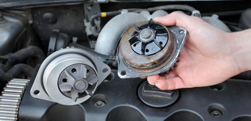 Замена водяной помпы на авто