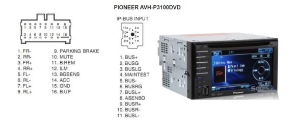 Распиновка разъема магнитолы pioneer