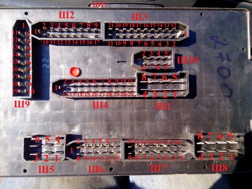 Блоков 3 вида ВАЗ-2108, 2109, 21099