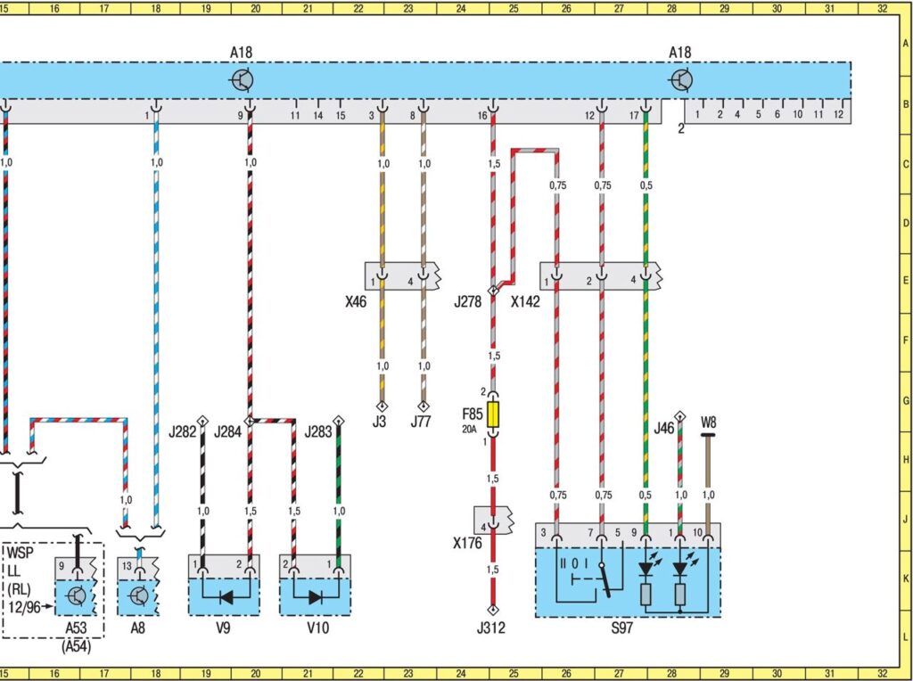 Противоугонная система EDW — электросхема на Mercedes-Benz Sprinter - 2
