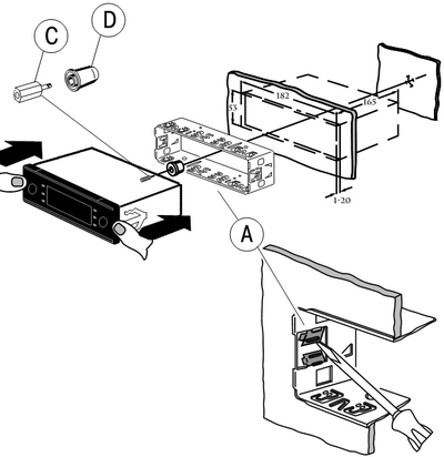 Подключение магнитолы Blaupunkt