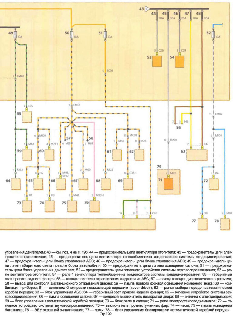 Электрическая схема автомобиля Hyundai Accent — схема ...