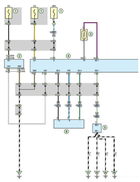 Система кондиционирования с автоматическим управлением Тойота королла