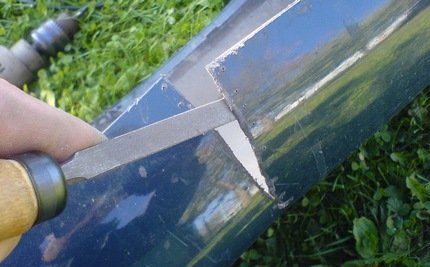 Подготовка к восстановлению пластикового бампера