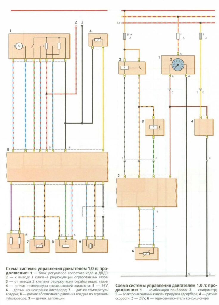 Схема заряда аккумуляторной батареи Daewoo Matiz -2